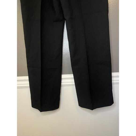 Edwards Pants Womens 14 Black Uniform Dress Slacks Flat Front Work 8793-010 - Picture 7 of 10
